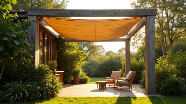 Gérer la chaleur avec une pergola avec store adapté