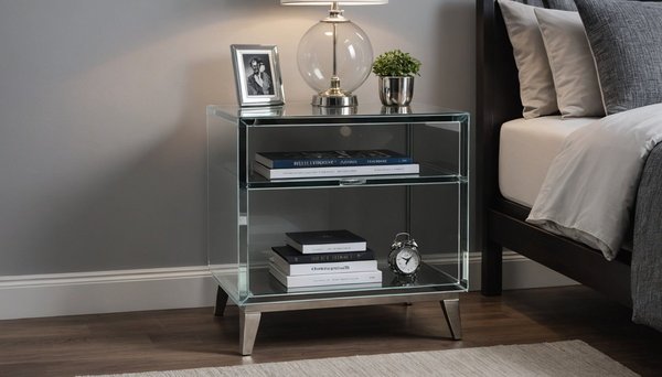 Table de chevet transparente : un choix élégant et pratique